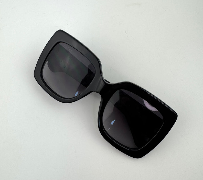 Gucci Acetate Square Sunglasses in Black
