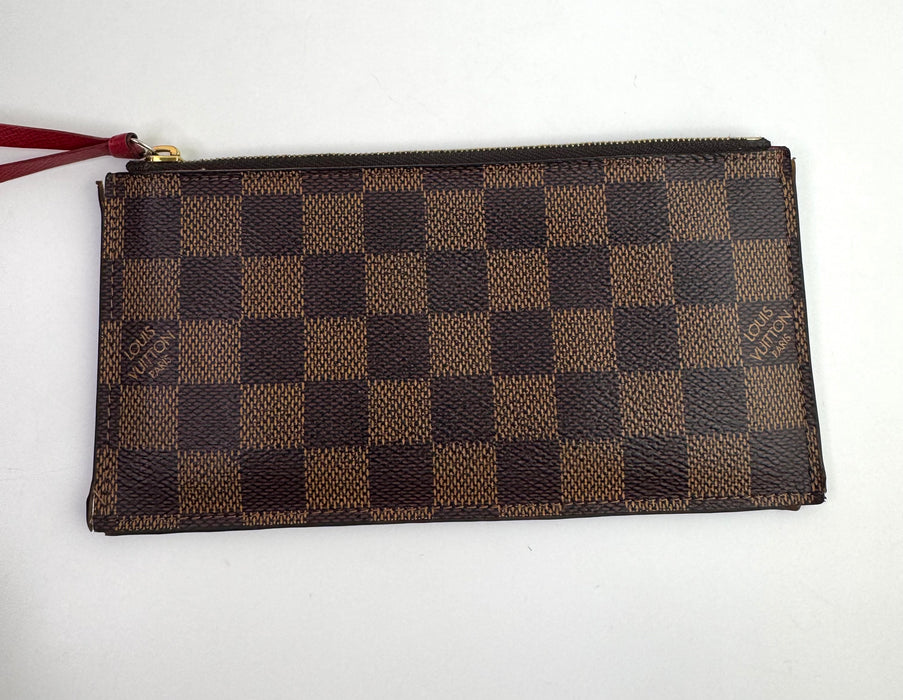 Louis Vuitton Damier Ebene Pochette Felicie Brown