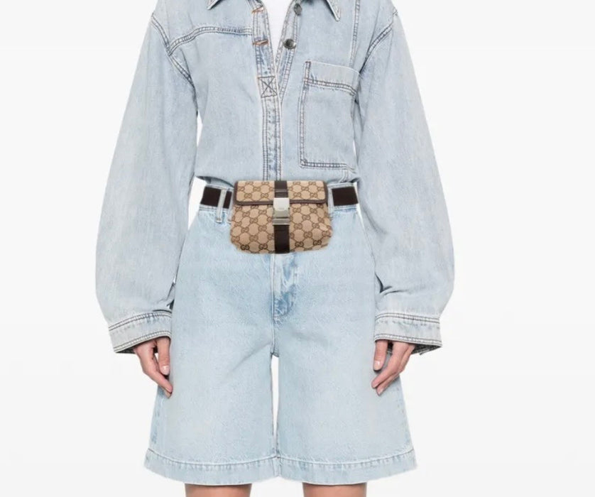 Gucci GG Canvas belt bag