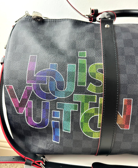 Louis Vuitton Damier Graphite Keepall Bandoulière 50