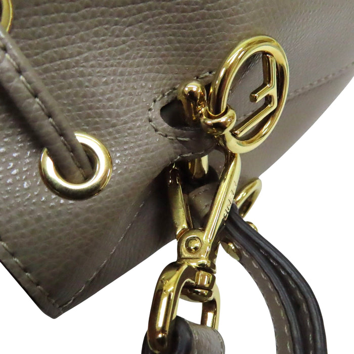 Fendi Mon Tresor Leather Mini bucket bag