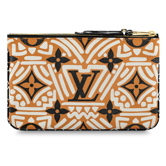 Louis Vuitton Monogram Giant Crafty Double Zip Pochette