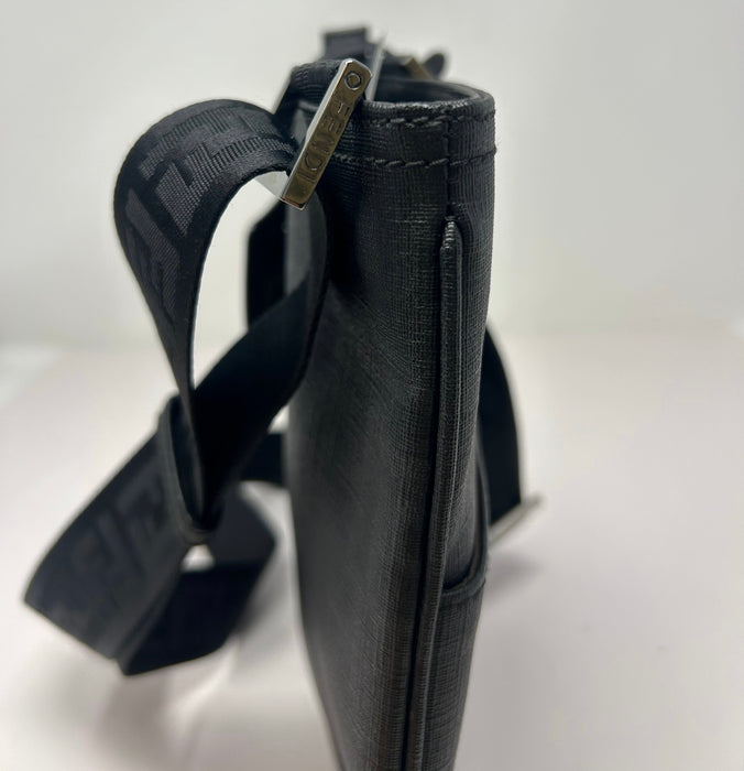 Fendi Zucca Canvas Crossbody Bag