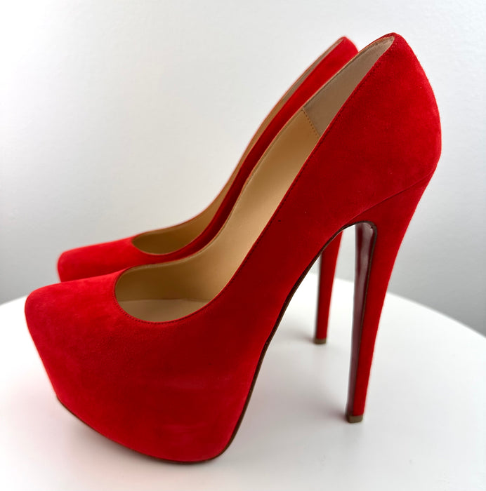 Christian Louboutin Daffodile Red 160mm