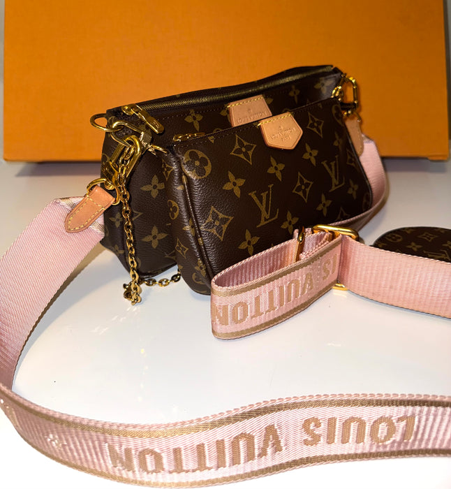 Louis Vuitton Multi Pochette Accessories in Light Pink