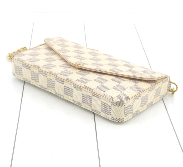 Louis Vuitton Fèlicie Pochette Damier Azur