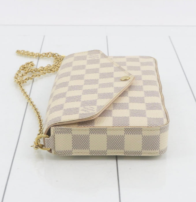 Louis Vuitton Fèlicie Pochette Damier Azur