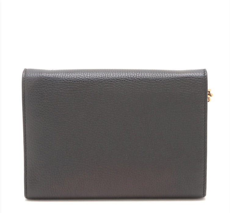 Gucci GG Black Marmont Chain Bag