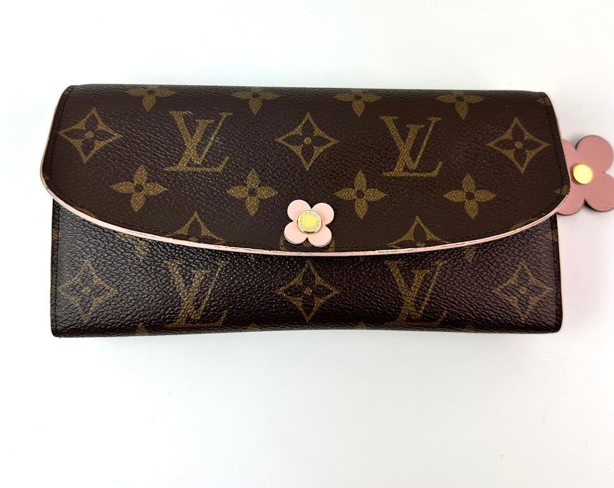 Louis Vuitton Emilie Blooms Flower Wallet
