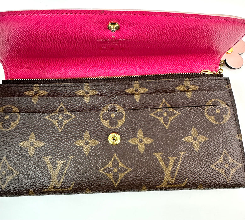 Louis Vuitton Emilie Blooms Flower Wallet