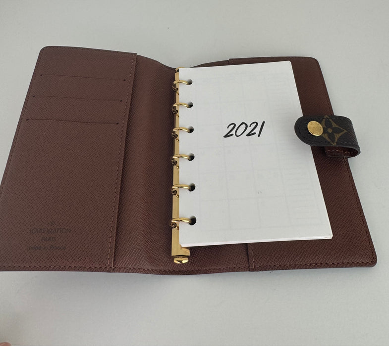 Louis Vuittton Monogram Small Ring Agenda