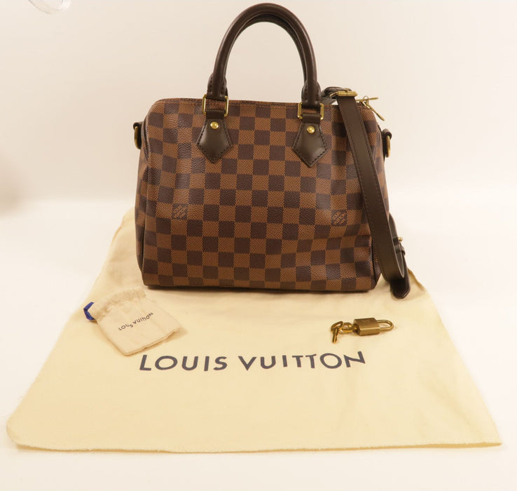 Louis Vuitton Speedy Bandouliere NM 25 Damier Ebene
