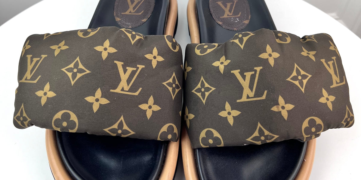 ルイヴィトン Pool Pillow Flat Comfort Mule 6FF1F0F2-C07E-4206-91FA-