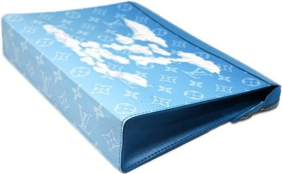 Louis Vuitton Pochette Voyage Limited Edition Monogram Clouds MM