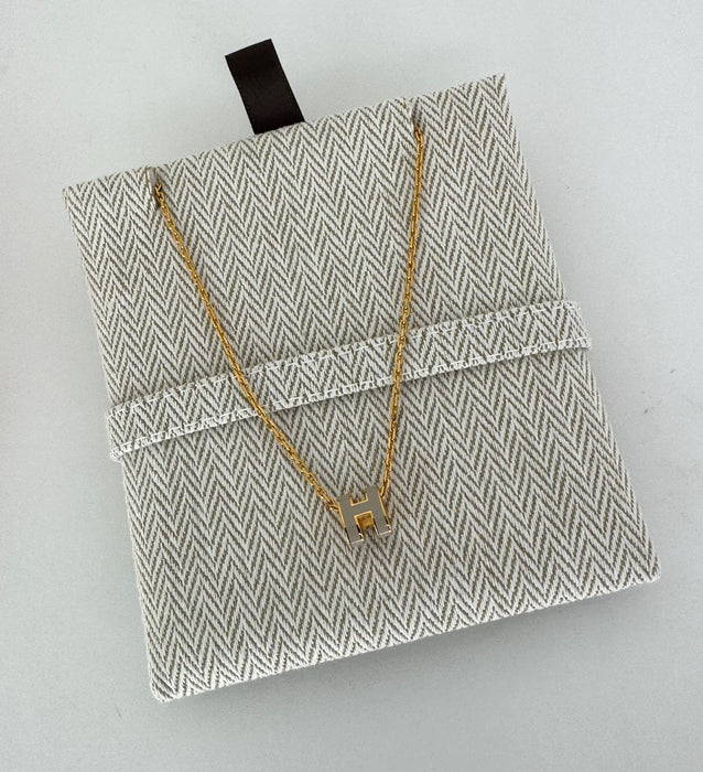 Hermes Mini Pop H Pendant