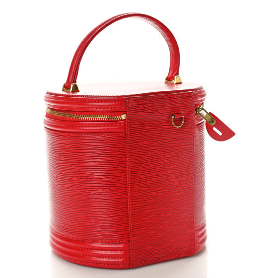 Louis Vuitton Epi Cannes Castillan Red