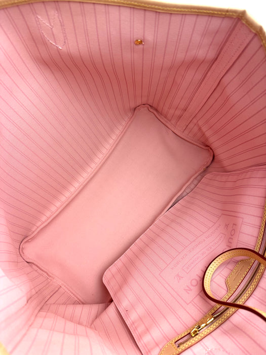 Louis Vuitton Neverfull GM Azur Rose Ballerine