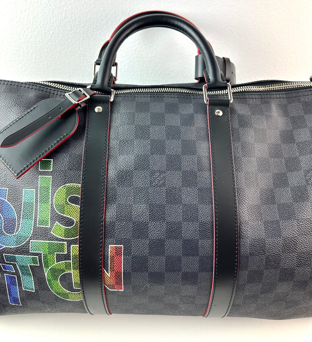 Louis Vuitton Damier Graphite Keepall Bandoulière 50