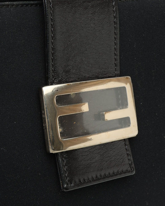 Fendi Leather-Trimmed Neoprene Shoulder