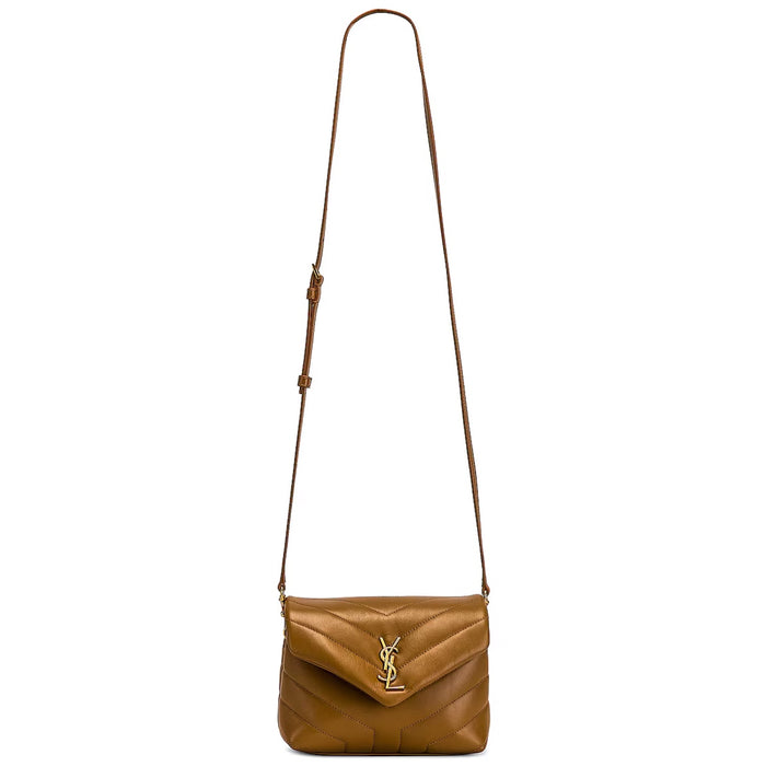 Saint Laurent Loulou Toy Bag in Dark Natural