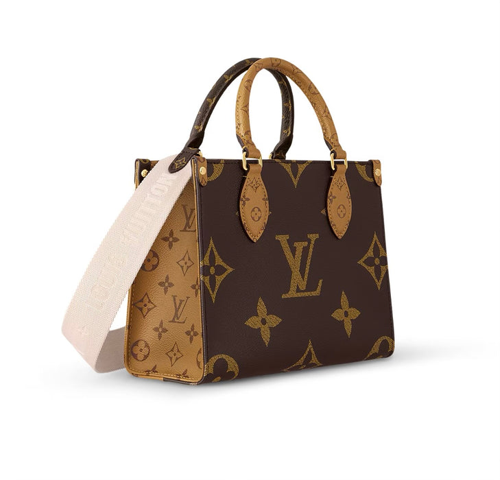 Louis Vuitton OnTheGo Pm in Monogram Brown