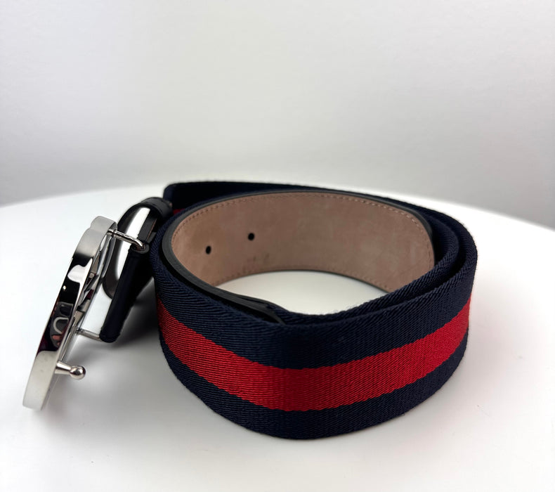 Gucci Web Belt With G Buckle