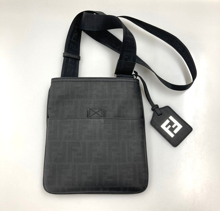 Fendi Zucca Canvas Crossbody Bag