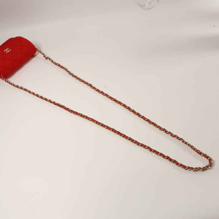 Chanel Crossbody Chain shoulder bag Red