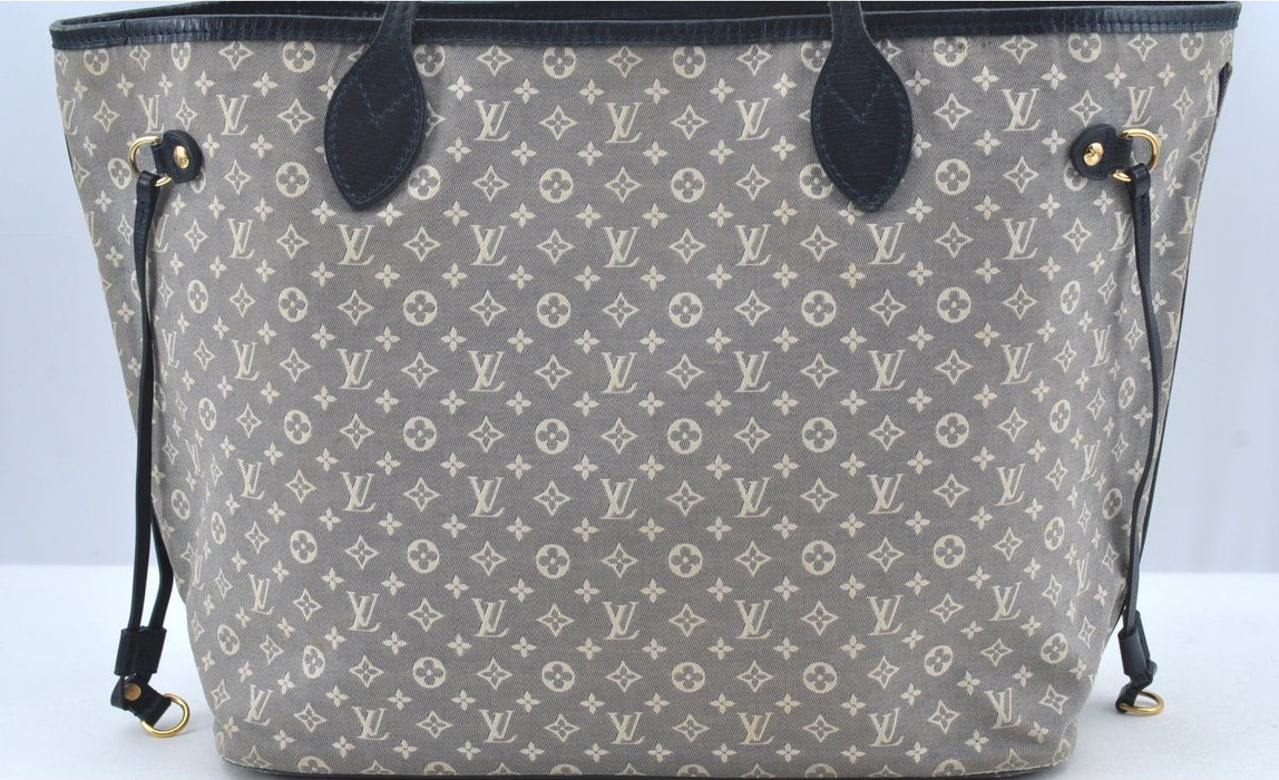 Louis Vuitton Monogram Idylle Neverfull Mm Navy