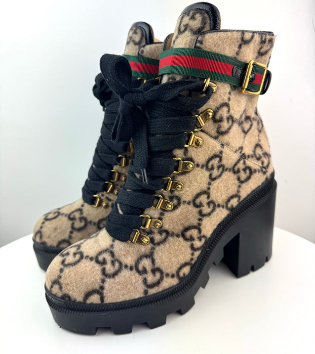 Gucci Women's GG Ankle Boot size 38.5