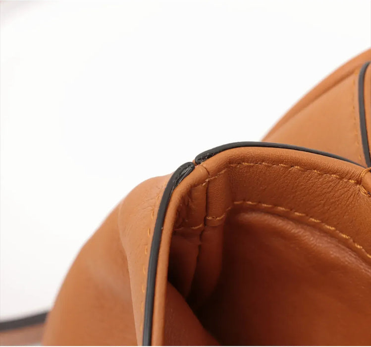 Gucci Mini Blondie Flap Shoulder Bag Calfskin