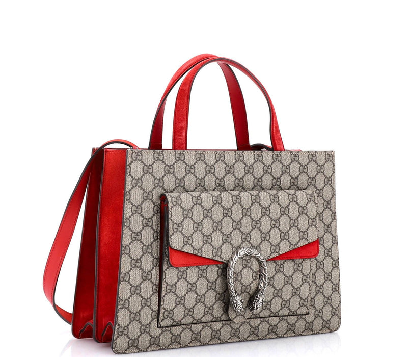 Gucci GG Supreme Dionysus top handle tote