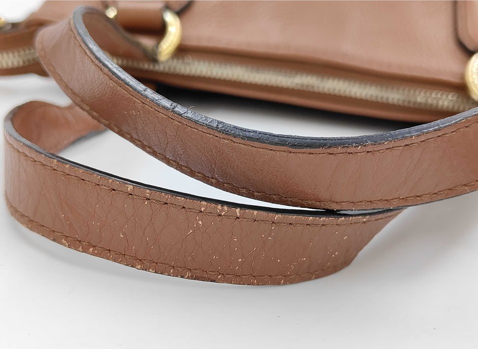 Gucci Soho Convertible Top Handle Bag Leather Small