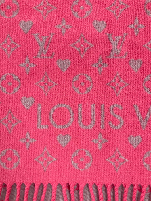 Louis Vuitton Pink Scarf