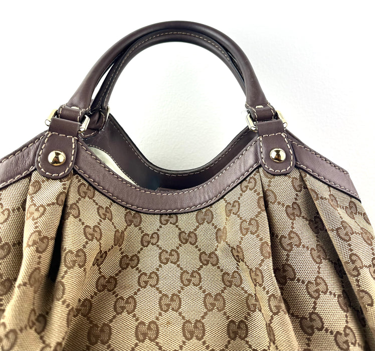 Gucci GG Canvas Sukey Tote Bag