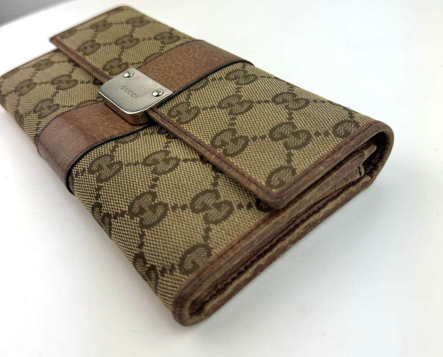 Gucci Continental Beige Wallet