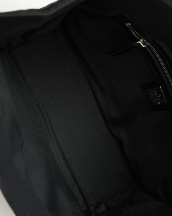 Fendi Leather-Trimmed Neoprene Shoulder