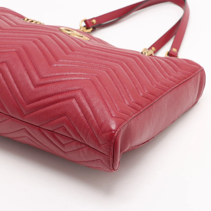 Gucci GG Marmont Zip Tote Matelasse Leather Medium shoulder bag