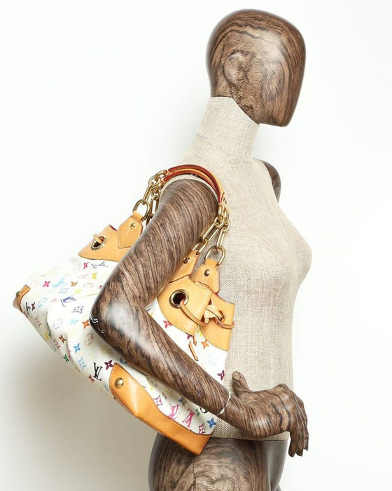 Louis Vuitton Monogram Multicolor Ursula White