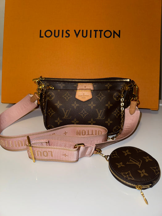 Louis Vuitton Multi Pochette Accessories in Light Pink
