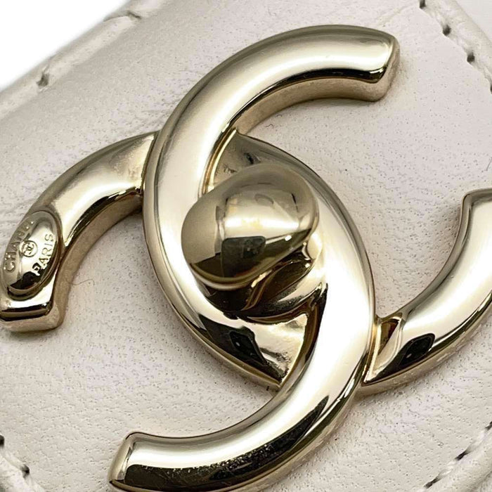 Chanel Vanity Chain Shoulder Bag Lambskin