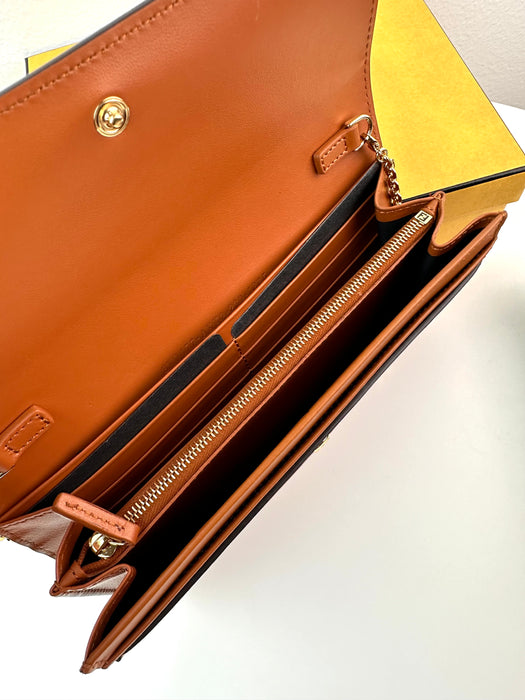 Fendi Roma continental Chain wallet