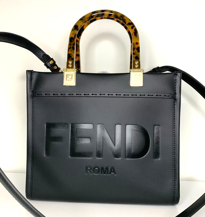 Fendi Sunshine Small Shopper Tote