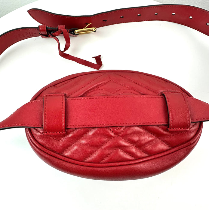 Gucci GG Marmont Matelasse leather belt bag