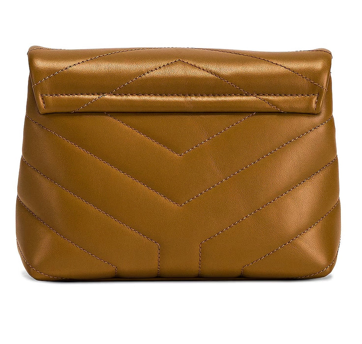 Saint Laurent Loulou Toy Bag in Dark Natural