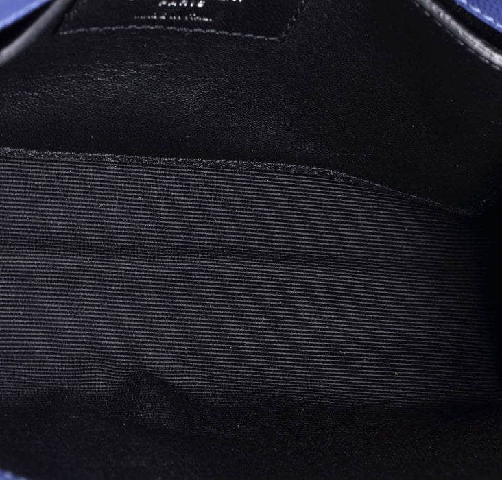 Saint Laurent Kate Small Grain De Poudre Shoulder Bag on Chain