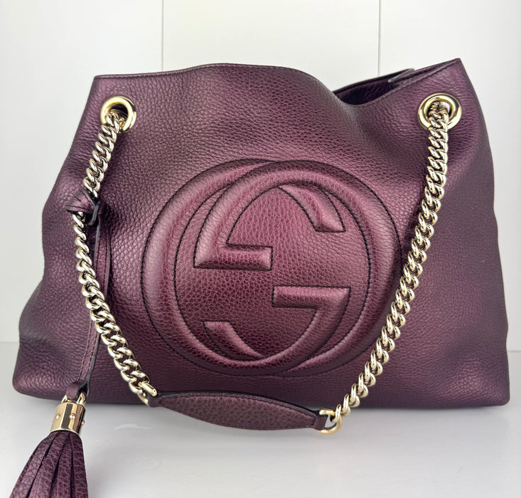 Gucci Soho Leather Medium Shoulder Bag