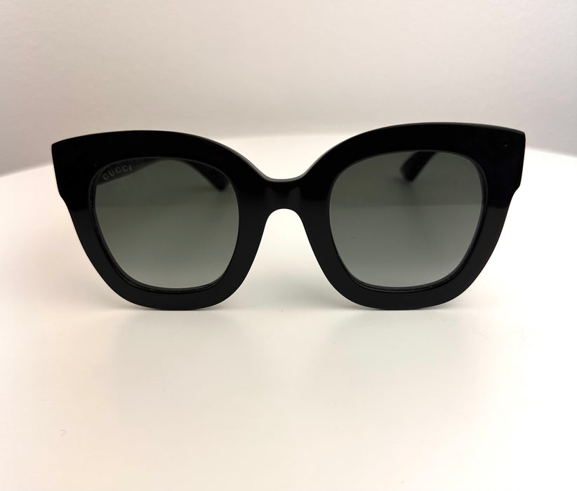 Gucci Black Sunglasses  Star Cat-Eye