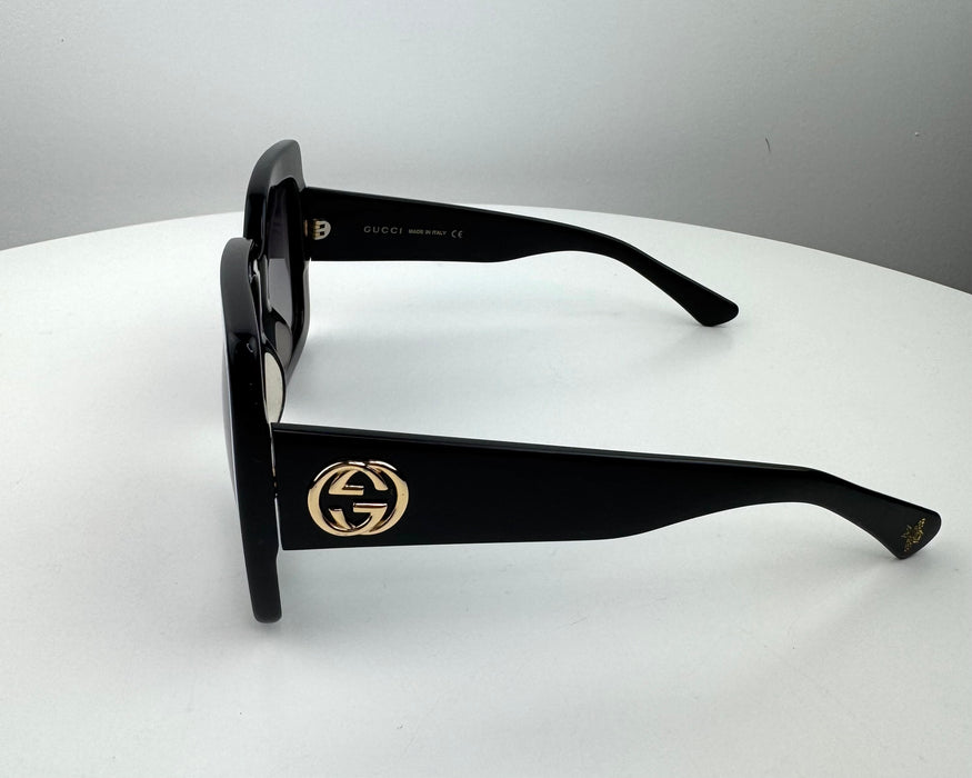 Gucci Acetate Square Sunglasses in Black