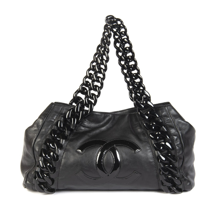 Chanel Calfskin Rhodoid Modern Chain East West Tote bag